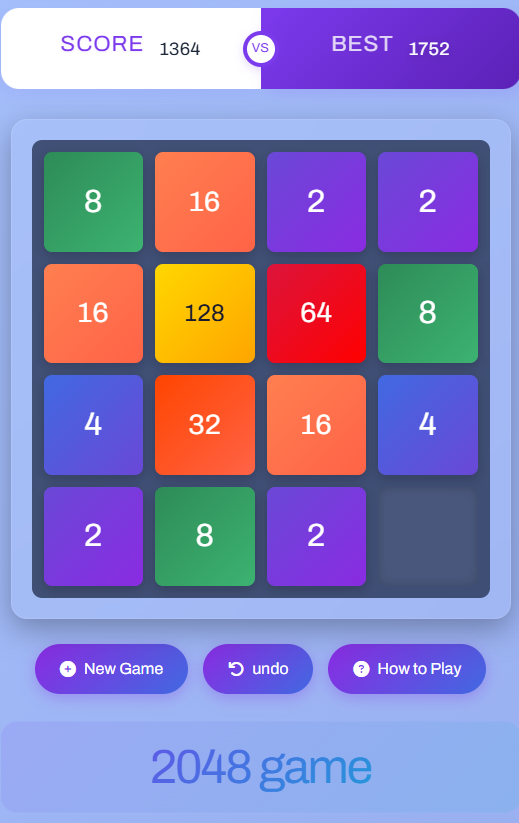 2048遊戲